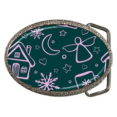 Background-cute Christmas Belt Buckles by nateshop