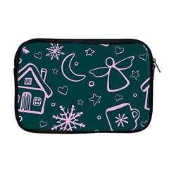 Background-cute Christmas Apple Macbook Pro 17  Zipper Case by nateshop