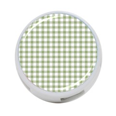 Green Tea White Small Plaids 4-port Usb Hub (two Sides) by ConteMonfrey