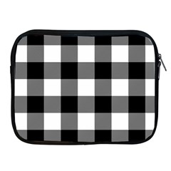 Black And White Classic Plaids Apple Ipad 2/3/4 Zipper Cases by ConteMonfrey