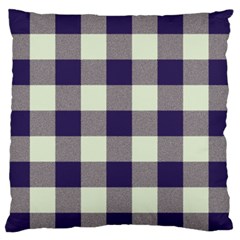 Blue Purple And White Plaids Standard Flano Cushion Case (one Side) by ConteMonfrey