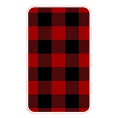 Red And Black Plaids Memory Card Reader (rectangular) by ConteMonfrey