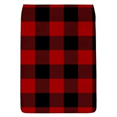 Red And Black Plaids Removable Flap Cover (s) by ConteMonfrey