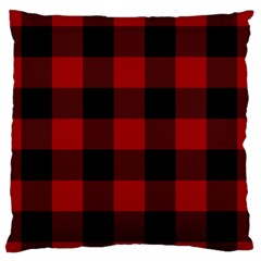 Red And Black Plaids Standard Flano Cushion Case (two Sides) by ConteMonfrey