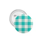 Blue and white plaids 1.75  Buttons Front