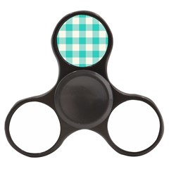 Blue And White Plaids Finger Spinner by ConteMonfrey