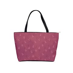 Background-flower Pattern Classic Shoulder Handbag