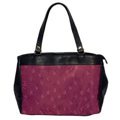 Background-flower Pattern Oversize Office Handbag