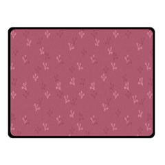 Background-flower Pattern Fleece Blanket (small) by nateshop