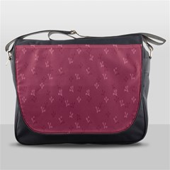 Background-flower Pattern Messenger Bag