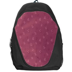 Background-flower Pattern Backpack Bag