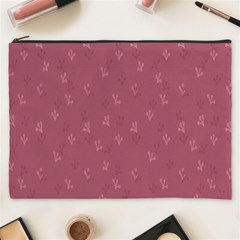 Background-flower Pattern Cosmetic Bag (XXXL)