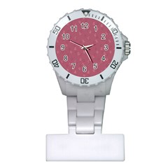 Background-flower Pattern Plastic Nurses Watch