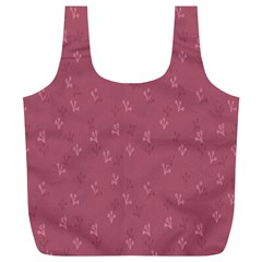 Background-flower Pattern Full Print Recycle Bag (XL)