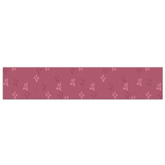 Background-flower Pattern Small Flano Scarf