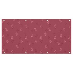 Background-flower Pattern Banner And Sign 8  X 4  by nateshop