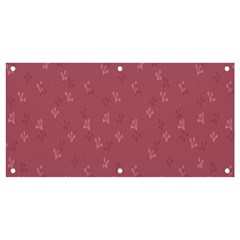 Background-flower Pattern Banner And Sign 4  X 2  by nateshop