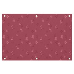 Background-flower Pattern Banner And Sign 6  X 4 