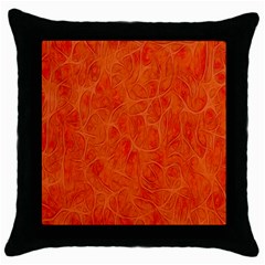 Background-flower Throw Pillow Case (black) by nateshop