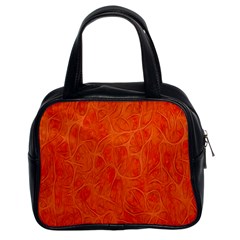 Background-flower Classic Handbag (two Sides) by nateshop