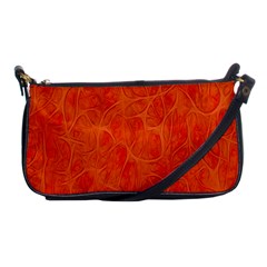 Background-flower Shoulder Clutch Bag by nateshop