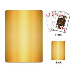 Background-gold Playing Cards Single Design (rectangle)