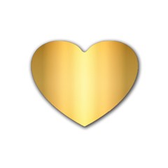 Background-gold Rubber Coaster (heart) by nateshop