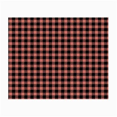 Straight Black Pink Small Plaids  Small Glasses Cloth by ConteMonfrey