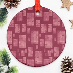 Background-pattern Flower Ornament (round) by nateshop