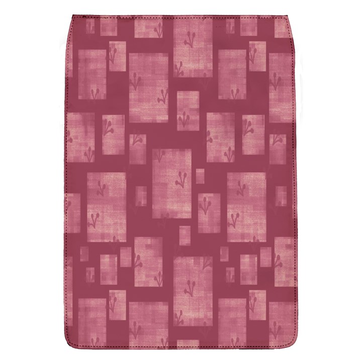 Background-pattern Flower Removable Flap Cover (L)