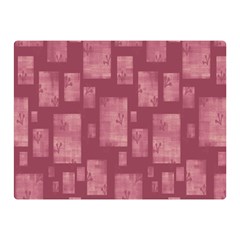 Background-pattern Flower Double Sided Flano Blanket (mini) 