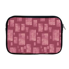 Background-pattern Flower Apple Macbook Pro 17  Zipper Case by nateshop