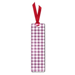 Straight Purple White Small Plaids  Small Book Marks by ConteMonfrey