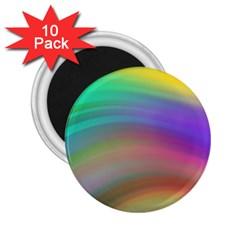 Background-rainbow 2 25  Magnets (10 Pack)  by nateshop