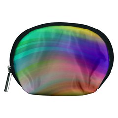 Background-rainbow Accessory Pouch (medium) by nateshop