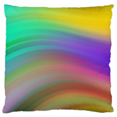 Background-rainbow Standard Flano Cushion Case (one Side) by nateshop