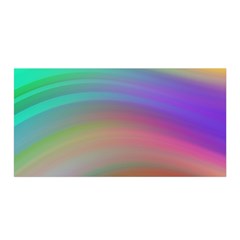 Background-rainbow Satin Wrap 35  X 70  by nateshop