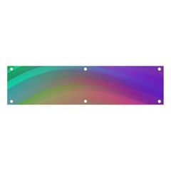 Background-rainbow Banner And Sign 4  X 1 