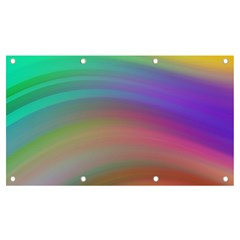 Background-rainbow Banner And Sign 7  X 4 