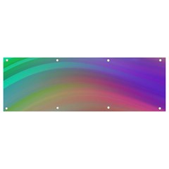 Background-rainbow Banner And Sign 9  X 3  by nateshop