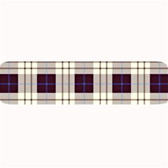 Purple, Blue And White Plaids Large Bar Mats by ConteMonfrey