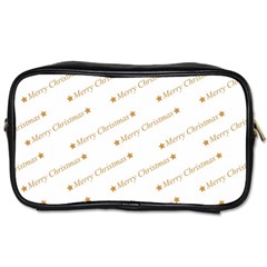 Cute Christmas Toiletries Bag (two Sides) by nateshop