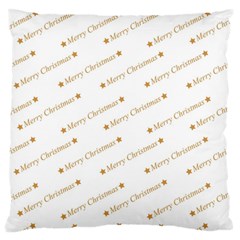 Cute Christmas Standard Flano Cushion Case (one Side) by nateshop