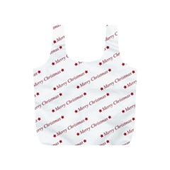 Christmas Cute Full Print Recycle Bag (s) by nateshop