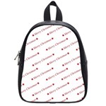 Christmas cute School Bag (Small) Front