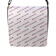 Christmas Cute Flap Closure Messenger Bag (l) by nateshop