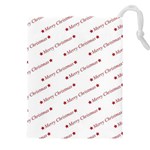 Christmas cute Drawstring Pouch (4XL) Front