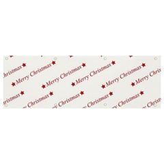 Christmas Cute Banner And Sign 9  X 3  by nateshop