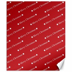 Cute Christmas Red Canvas 20  X 24  by nateshop