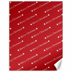 Cute Christmas Red Canvas 12  X 16  by nateshop